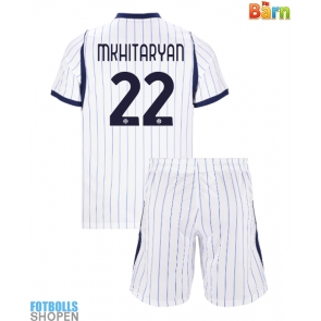 Billiga Inter Milan Henrikh Mkhitaryan #22 Bortatröja Barn 2026-27 Kortärmad (+ Korta byxor)